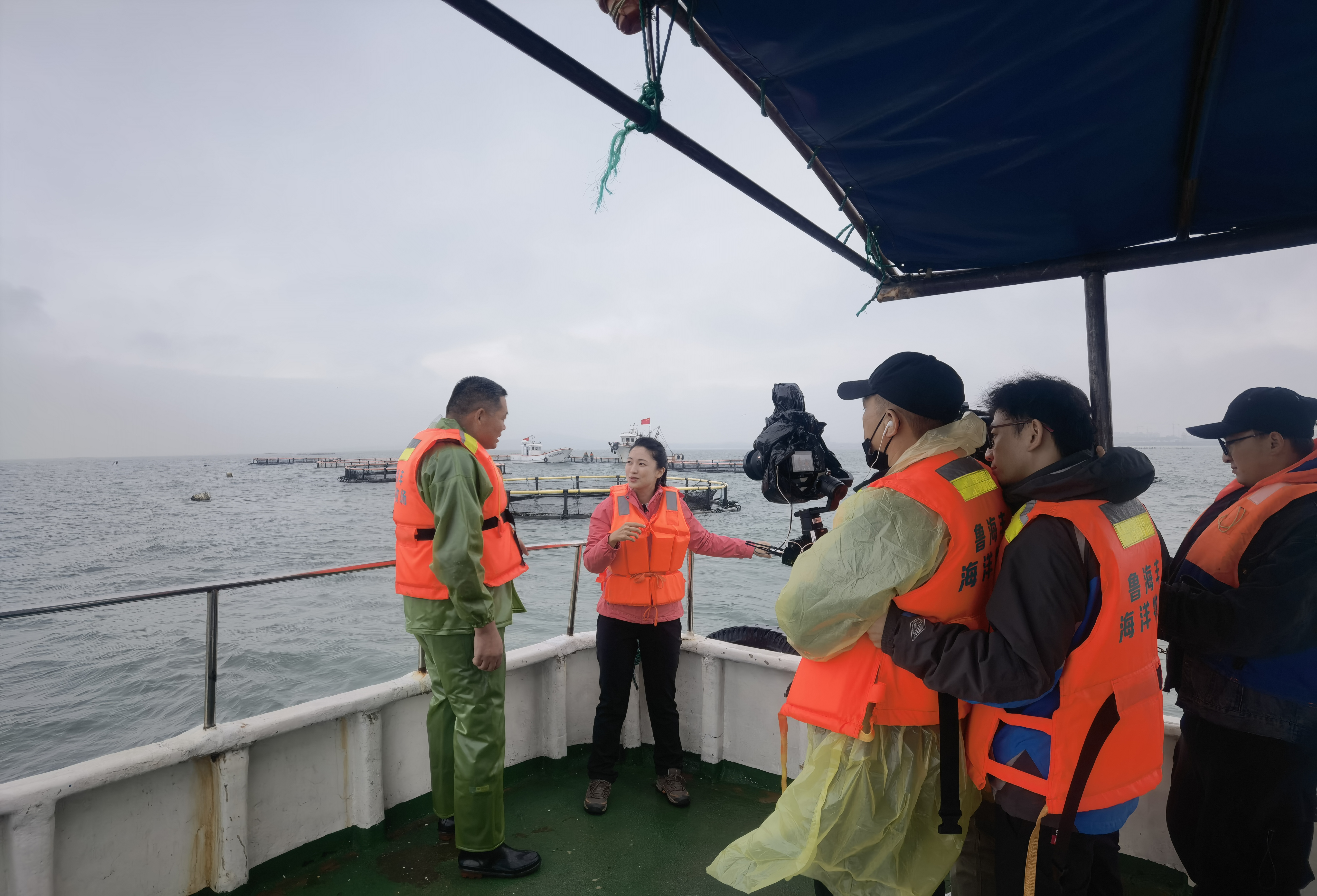 中央電視臺、中國國際電視臺，多媒體聚焦魯海豐海洋牧場